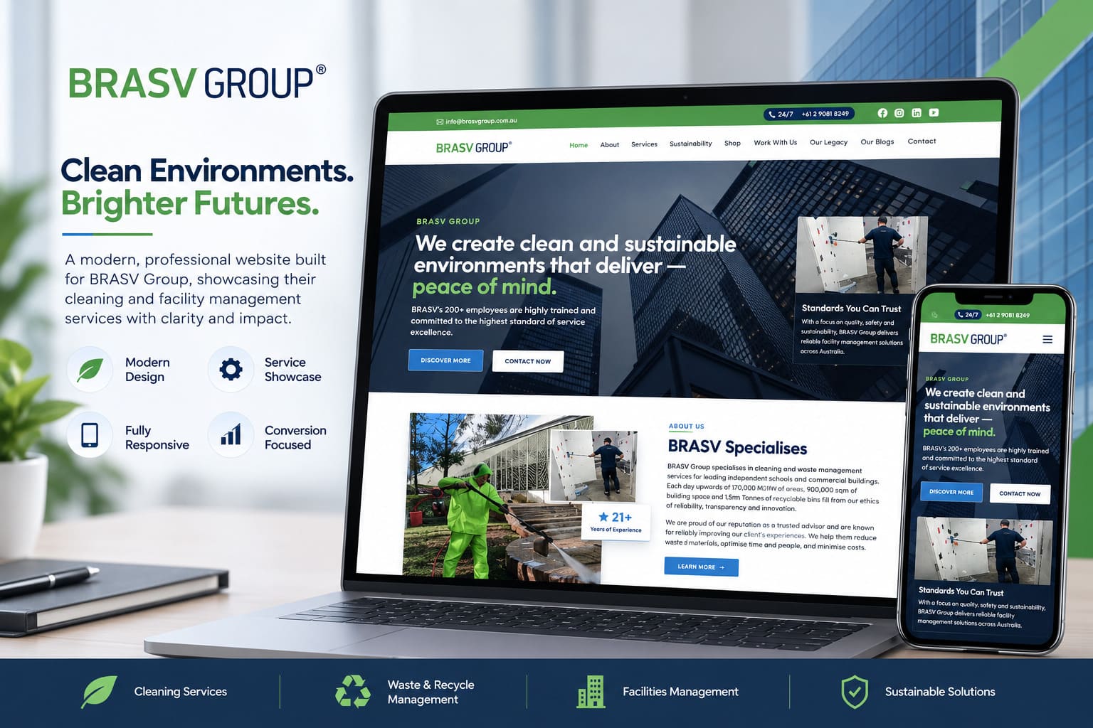 BRASV Group website